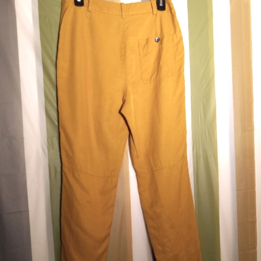 ZARA Women's Trousers size XS in Yellow with side pockets. - Picture 6 of 8